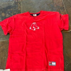 MLB RED SOX NIKE ALL STITCHED XXL BOSTON REDSOX SHIRT